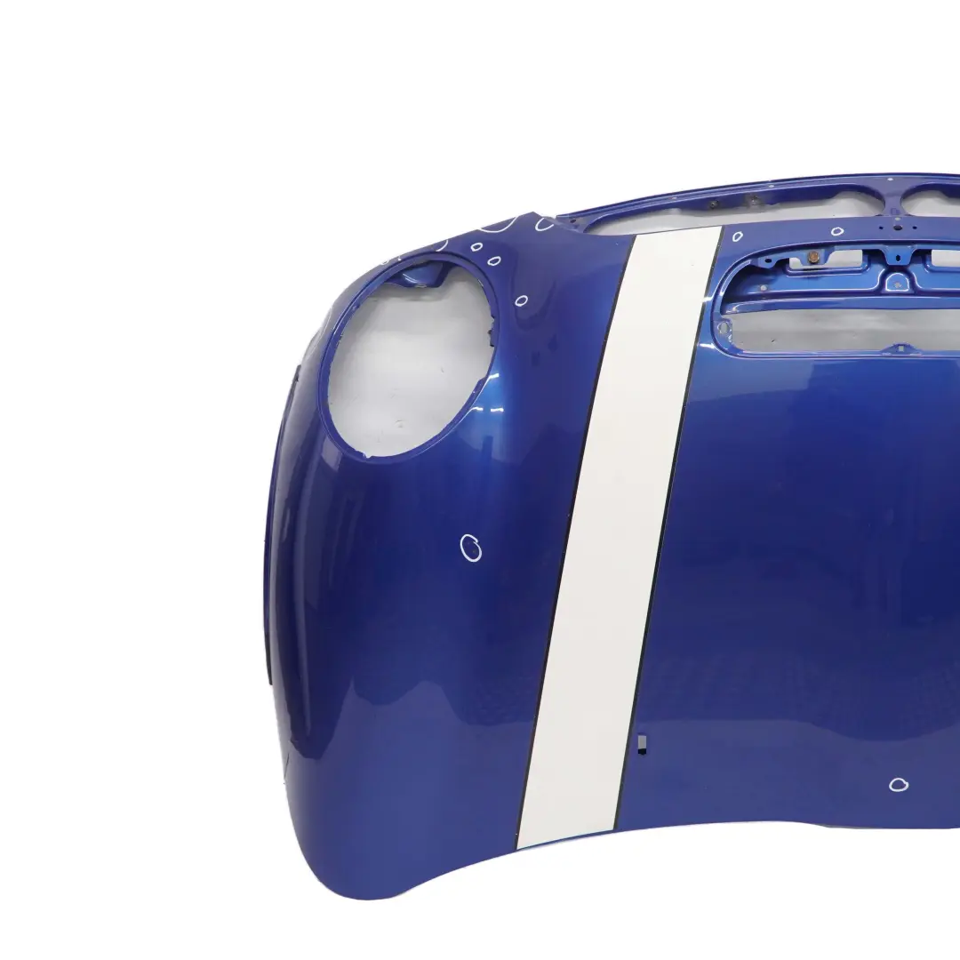 Mini Cooper S R52 R53 Complete Bonnet Front Hood Panel Hyper Blue - A28 - SKU 7067754-HYB - Part number 7067754