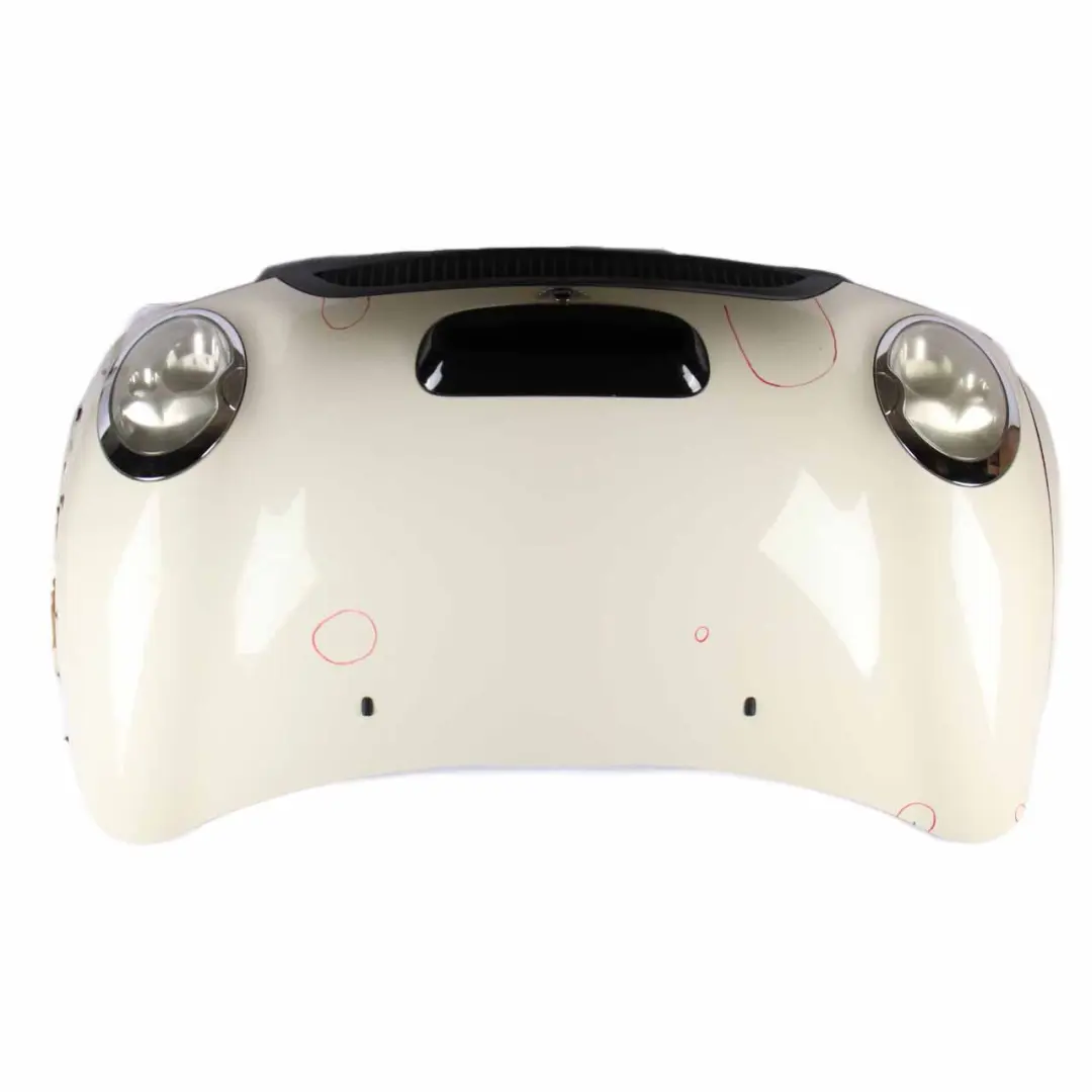 Front Hood Mini R52 R53 Cooper S Complete Bonnet Panel Pepper White - 850 to with Part number 7067754 Front Hood Mini R52 R53 Cooper S Complete Bonnet Panel Pepper White - 850 - SKU 7067754-PW - Part number 7067754