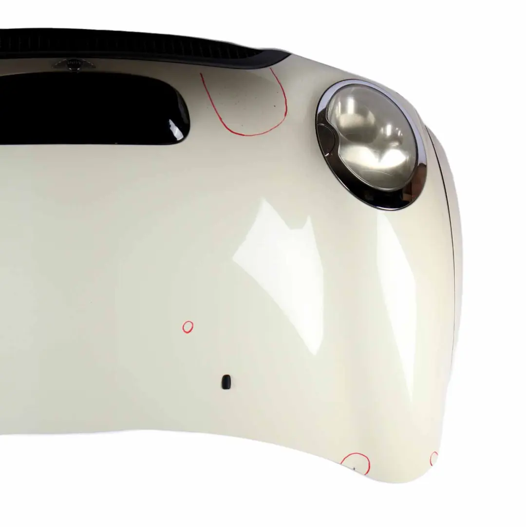  Front Hood Mini R52 R53 Cooper S Complete Bonnet Panel Pepper White - 850 - SKU 7067754-PW - Part number 7067754