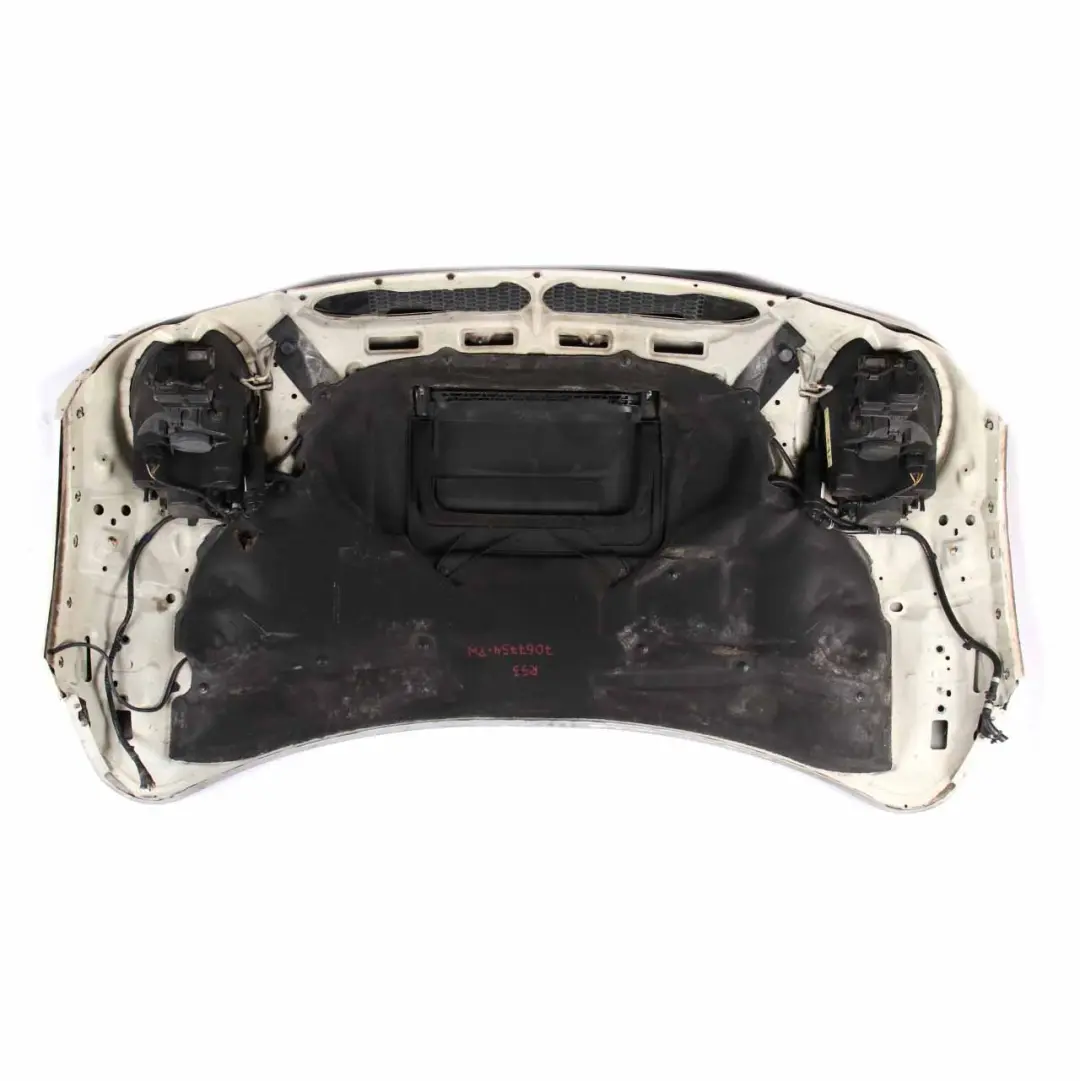 Front Hood Mini R52 R53 Cooper S Complete Bonnet Panel Pepper White - 850 to with Part number 7067754 Front Hood Mini R52 R53 Cooper S Complete Bonnet Panel Pepper White - 850 - SKU 7067754-PW - Part number 7067754