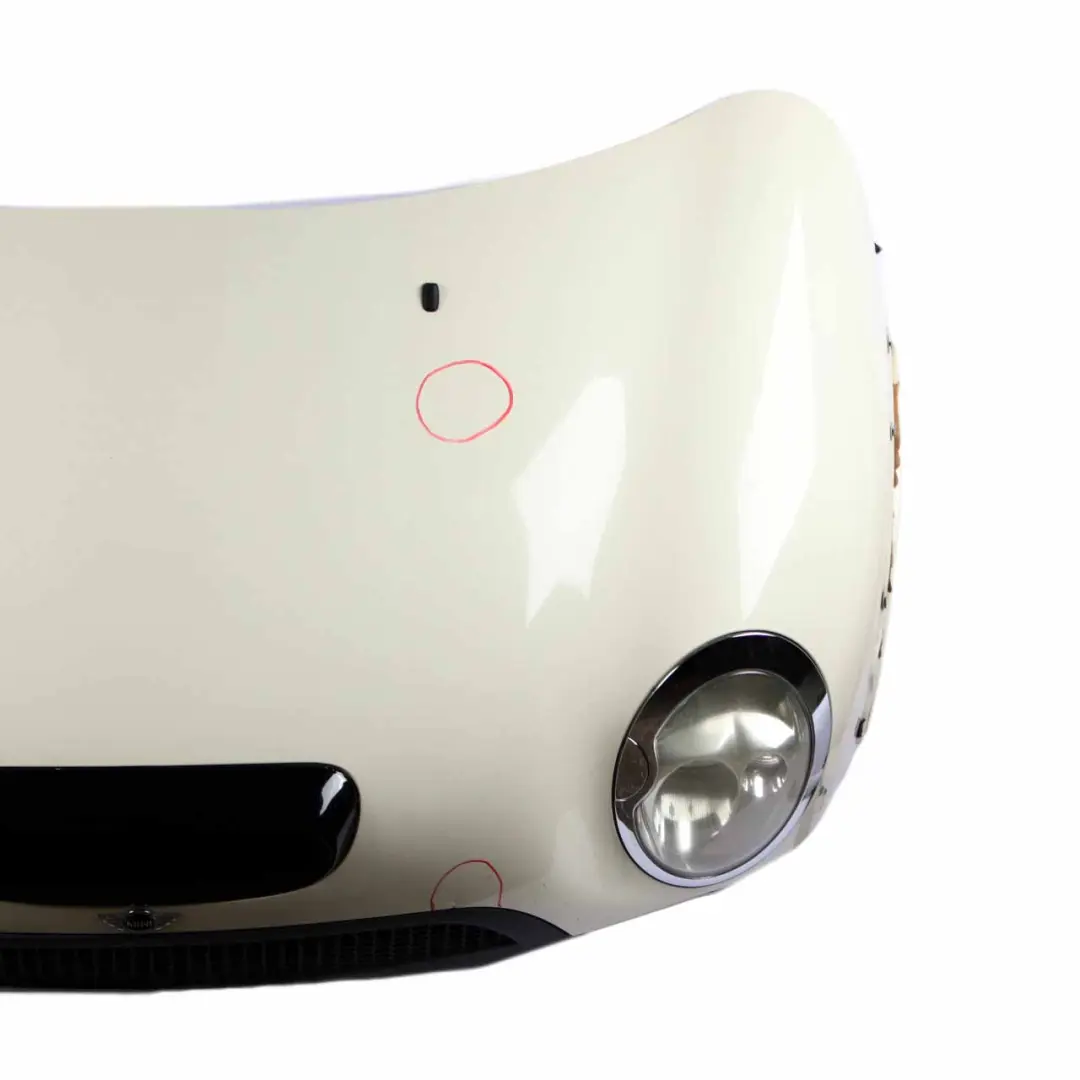  Front Hood Mini R52 R53 Cooper S Complete Bonnet Panel Pepper White - 850 - SKU 7067754-PW - Part number 7067754