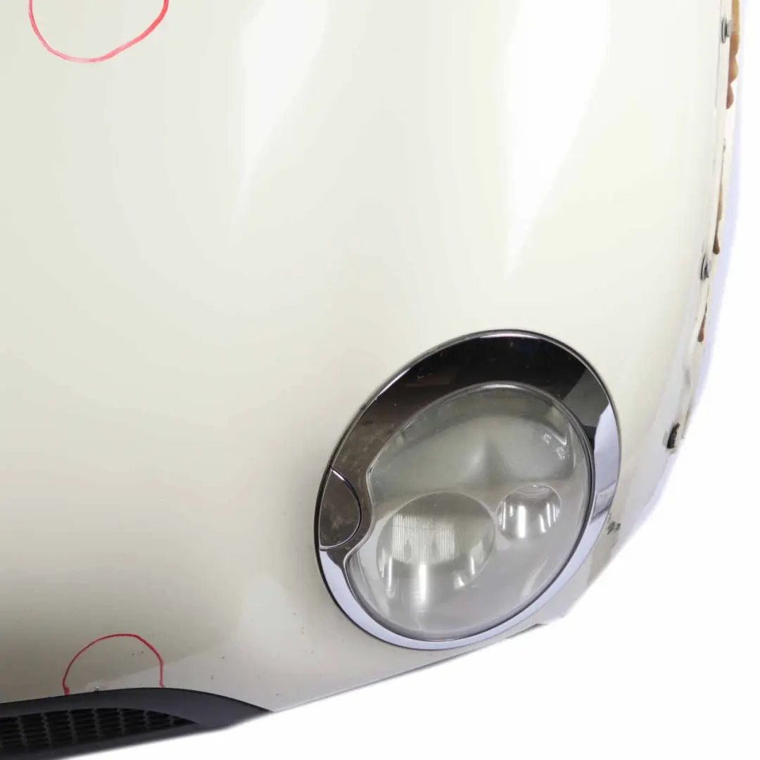 Front Hood Mini R52 R53 Cooper S Complete Bonnet Panel Pepper White - 850 to with Part number 7067754 Front Hood Mini R52 R53 Cooper S Complete Bonnet Panel Pepper White - 850 - SKU 7067754-PW - Part number 7067754