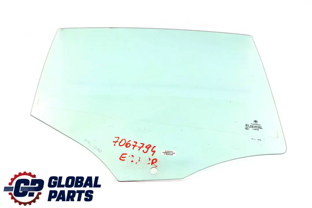 Right Door O/S Side Window Glass Green 5135 to BMW E87 Rear with Part number 51357067794 BMW E87 Rear Right Door O/S Side Window Glass Green 5135 - SKU 7067794 - Part number 51357067794