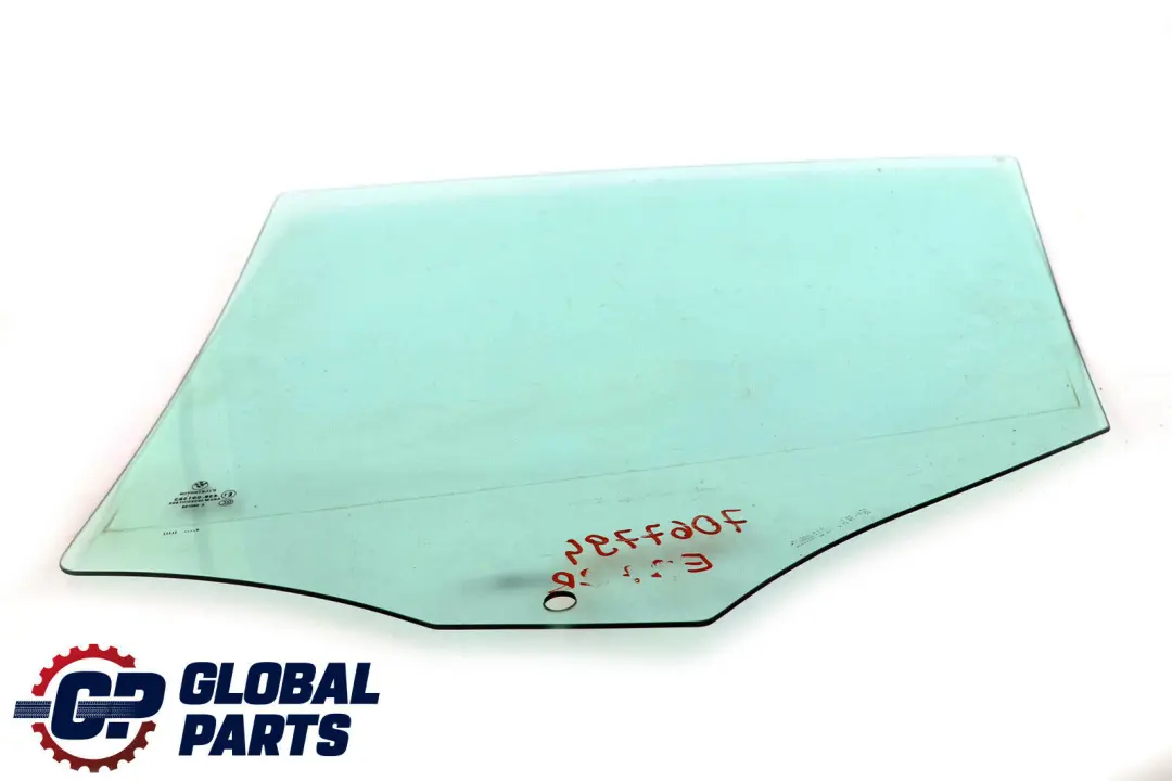 BMW 1 Series E87 Rear Right Door O/S Side Window Glass Green 5135 - SKU 7067794 - Part number 51357067794