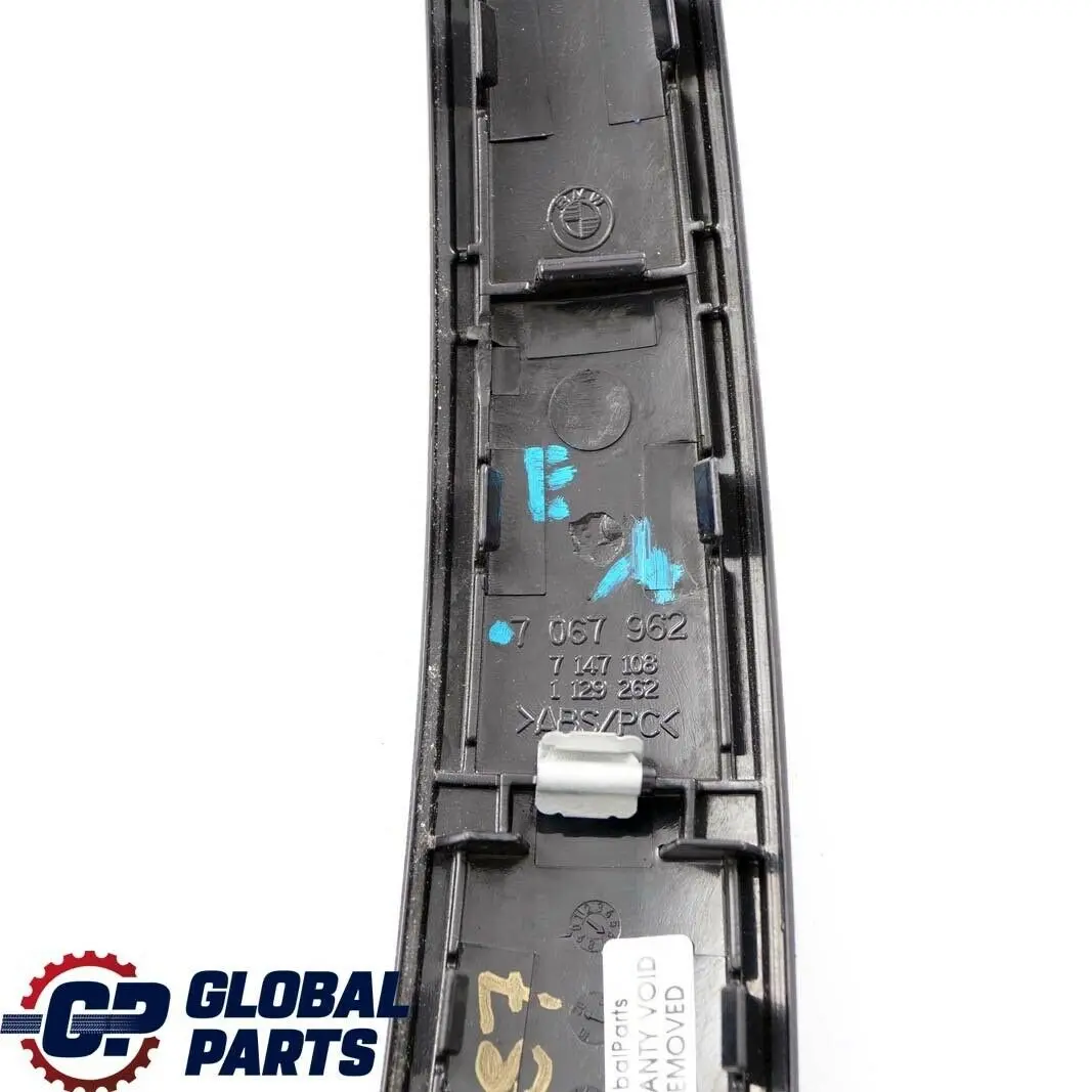 BMW E87 Apertura Maniglia Porta Interna Nero Gomera Black Destra - SKU 7067962-4 - Numero di parte 7067962