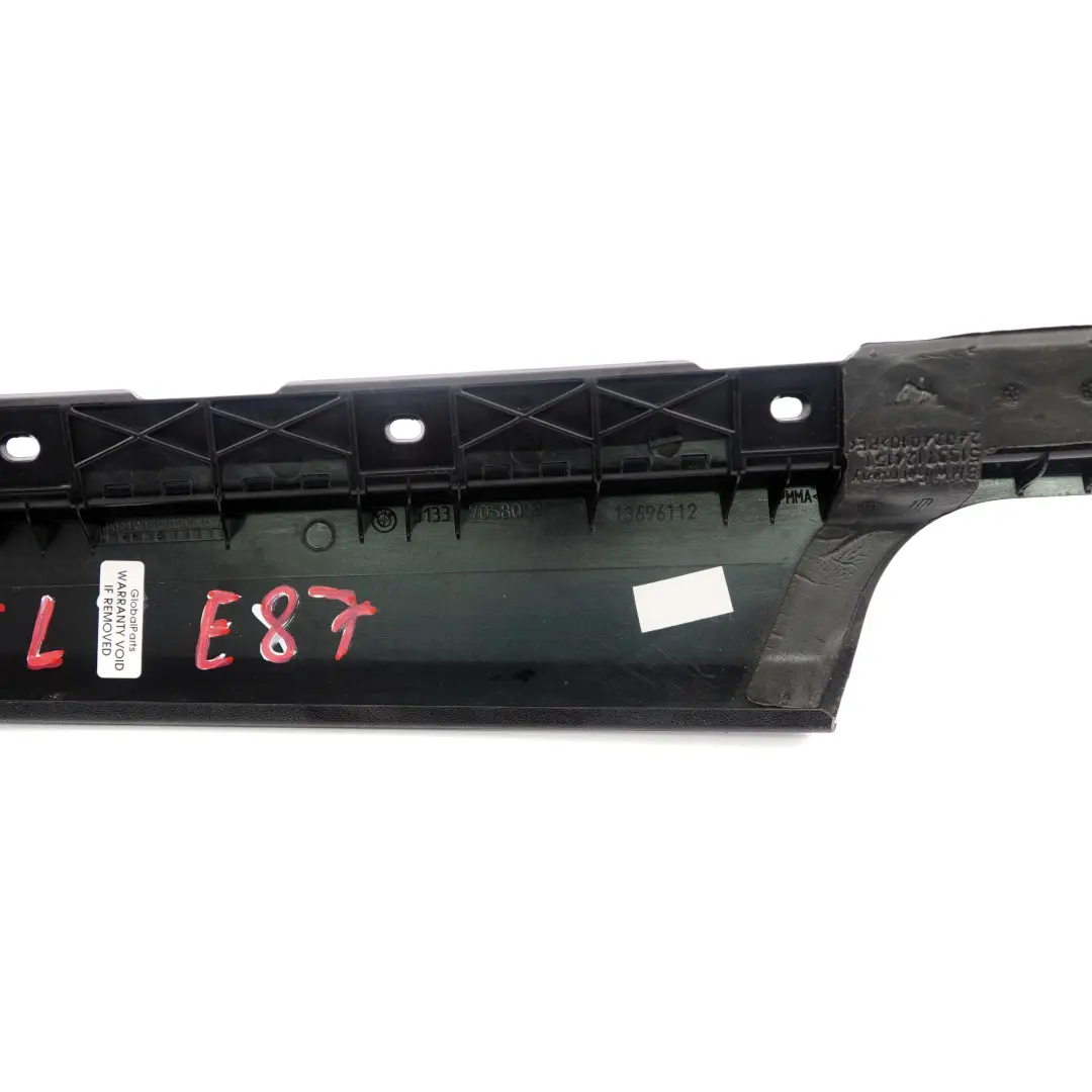 BMW 1 Series E87 Finisher Window Frame B-pillar Trim Strip Cover Front Left Door - SKU 7068099 - Part number 7068099