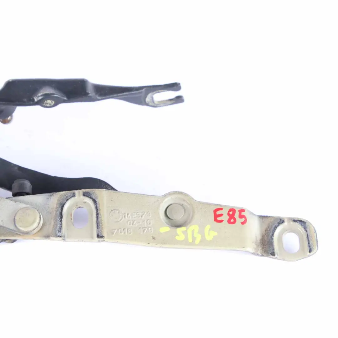 BMW Z4 E85 Rear Boot Trunk Lid Hinge Left N/S Silbergrau Silver Grey A08 7016179 - SKU 7068281-SBG - Part number 7068281