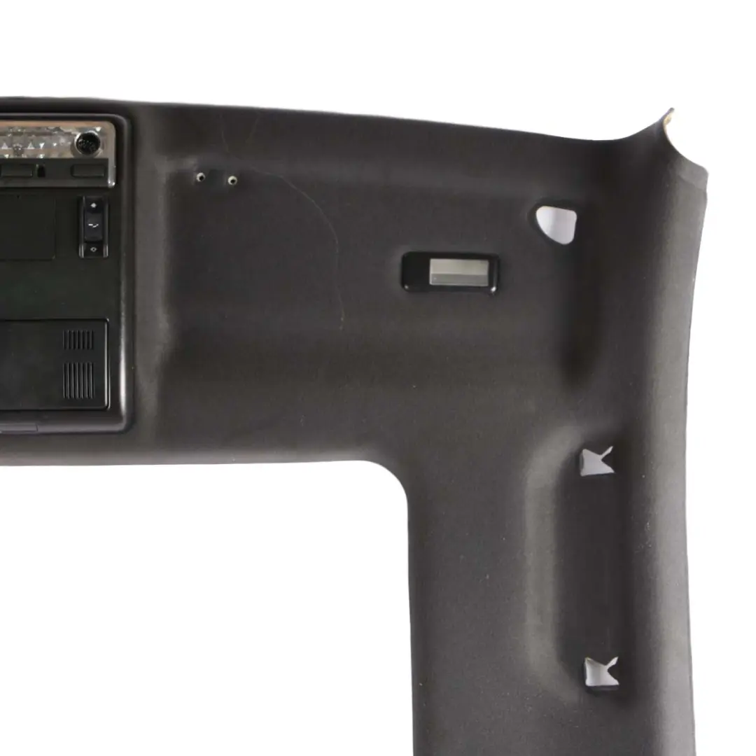 Headlining Moulded Roof Lining Cover Trim Black to BMW X5 Series E53 Panorama with Part number 7068296 BMW X5 Series E53 Panorama Headlining Moulded Roof Lining Cover Trim Black - SKU 7068296 - Part number 7068296