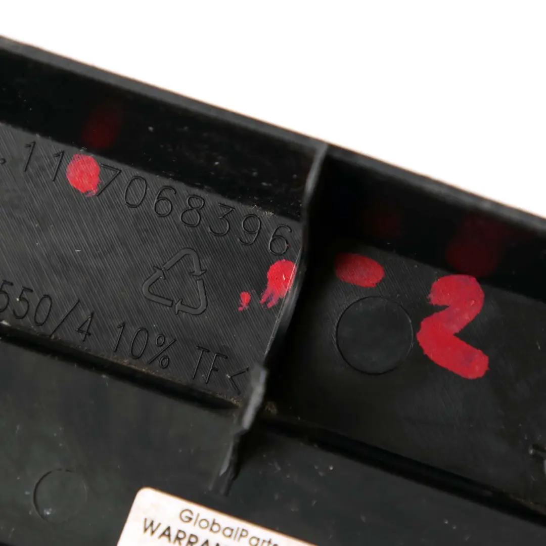 Front Bumper Grille Bonnet Trim Panel to Mini Cooper S 2 R52 R53 W11 with Part number 7068396 Mini Cooper S 2 R52 R53 W11 Front Bumper Grille Bonnet Trim Panel - SKU 7068396-2 - Part number 7068396