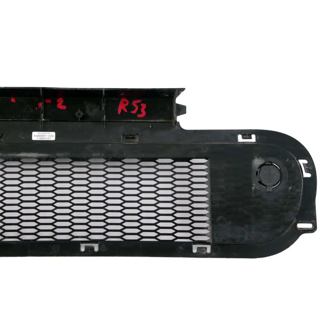 Front Bumper Grille Bonnet Trim Panel to Mini Cooper S 2 R52 R53 W11 with Part number 7068396 Mini Cooper S 2 R52 R53 W11 Front Bumper Grille Bonnet Trim Panel - SKU 7068396-2 - Part number 7068396