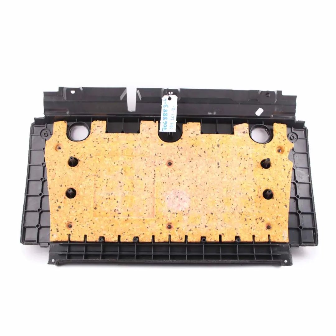 BMW E91 Touring Trunk Floor Front Trim Panel Anthrazit Black - SKU 7068883-4 - Part number 7068883