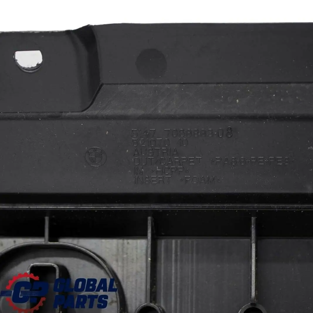 BMW 3 Series E91 Touring Front Trunk Floor Trim Panel Anthrazit Black - SKU 7068883 - Part number 7068883