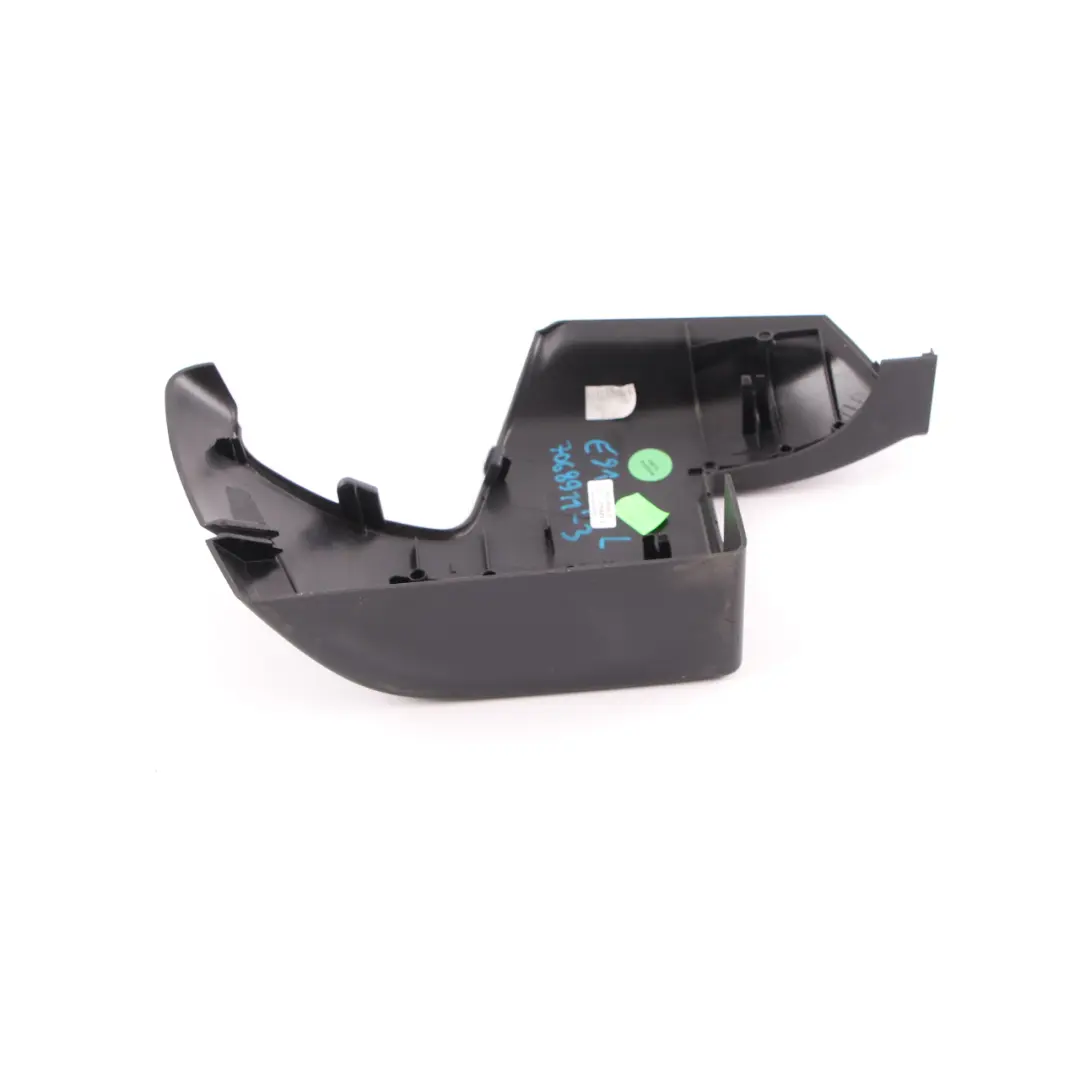 BMW E91 Seat Belt Covering Touring Rear Left Cover N/S Black - SKU 7068911-3 - Part number 7068911