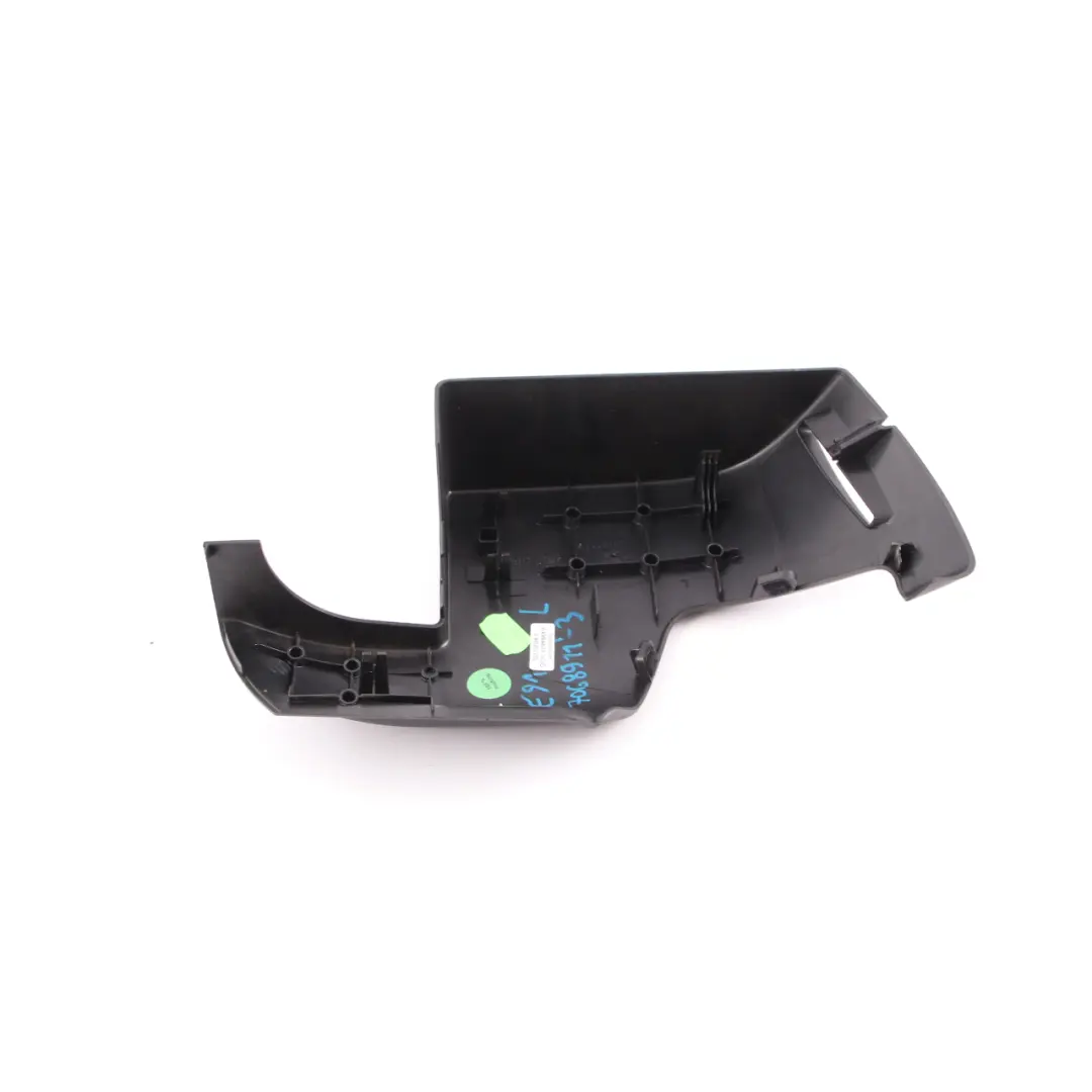 BMW E91 Copertura Cintura Sicurezza Touring Posteriore Sinistra Nero - SKU 7068911-3 - Numero di parte 7068911