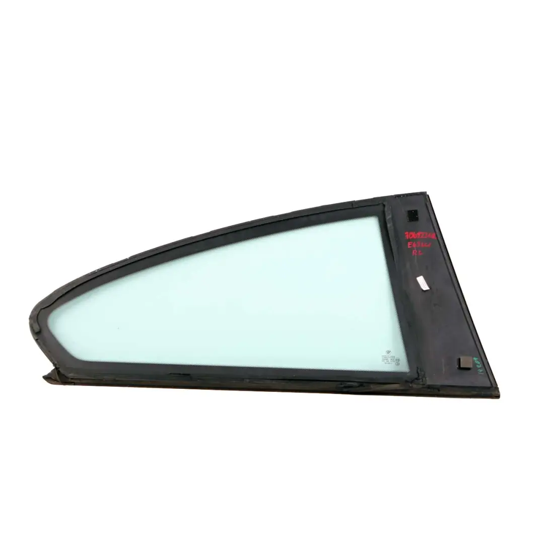 BMW E63 2 Porta posteriore sinistra Vetro laterale verde AS2 Trim - SKU 7069221-2 - Numero di parte 7069221