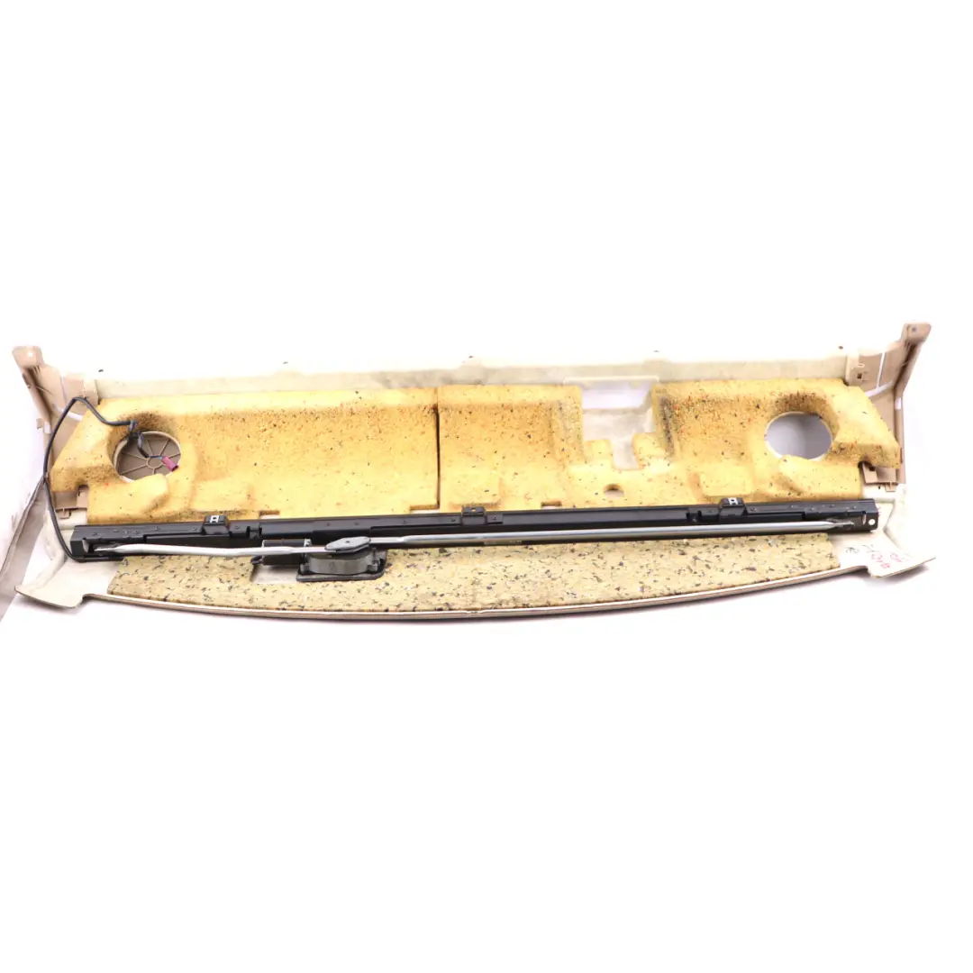 Parcel Shelf Rear Window Electric Roller Blind Trunk Panel Beige to BMW E60 with Part number 7069503 BMW E60 Parcel Shelf Rear Window Electric Roller Blind Trunk Panel Beige - SKU 7069503-1 - Part number 7069503
