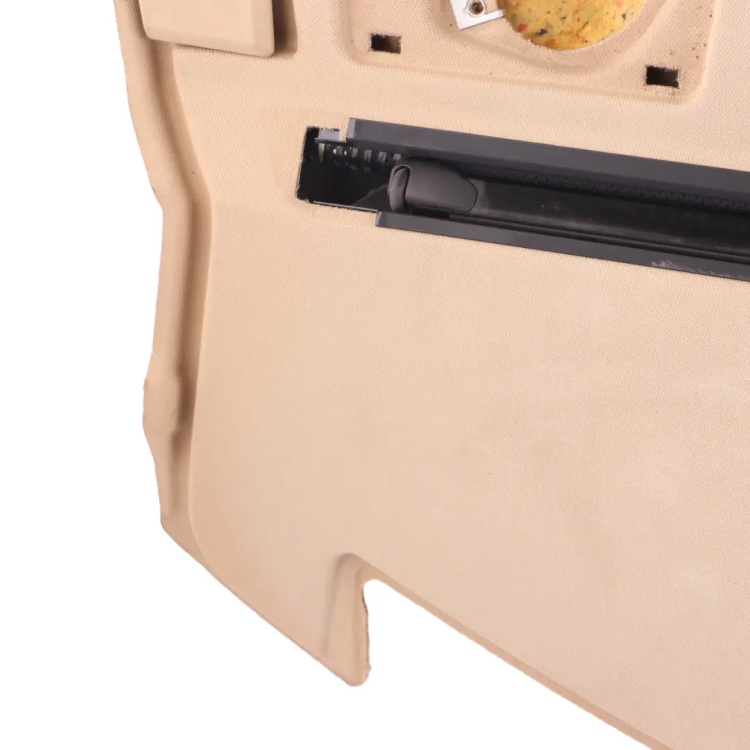 Parcel Shelf Rear Window Electric Roller Blind Trunk Panel Beige to BMW E60 with Part number 7069503 BMW E60 Parcel Shelf Rear Window Electric Roller Blind Trunk Panel Beige - SKU 7069503-1 - Part number 7069503