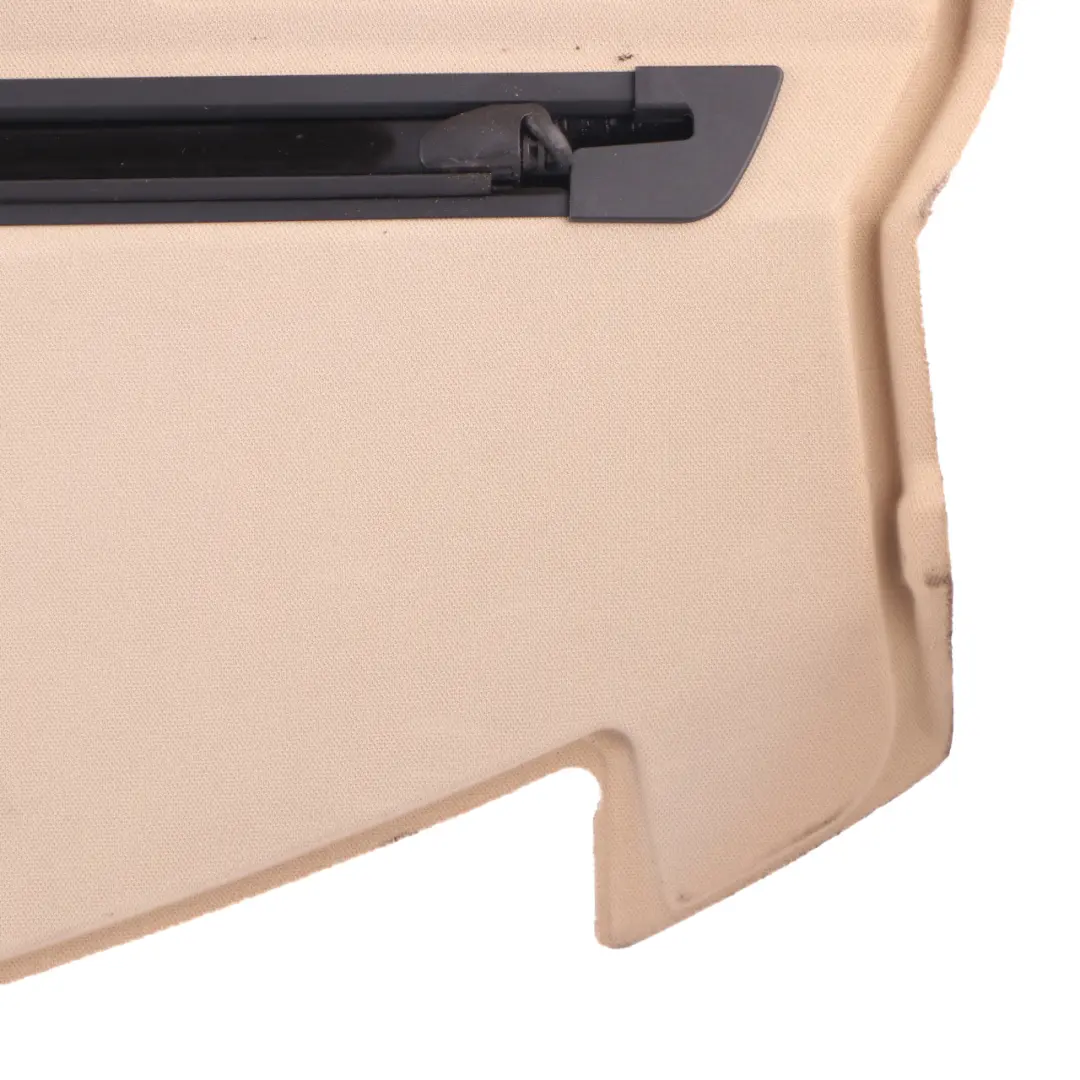 Parcel Shelf Rear Window Electric Roller Blind Trunk Panel Beige to BMW E60 with Part number 7069503 BMW E60 Parcel Shelf Rear Window Electric Roller Blind Trunk Panel Beige - SKU 7069503-1 - Part number 7069503