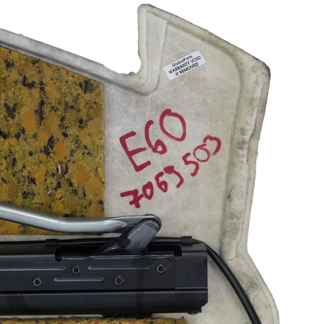 BMW E60 Heckklappenverkleidung Kofferaum Ablegeboden Sonnenschutzrollo Beige - SKU 7069503 - Teilenummer 7069503