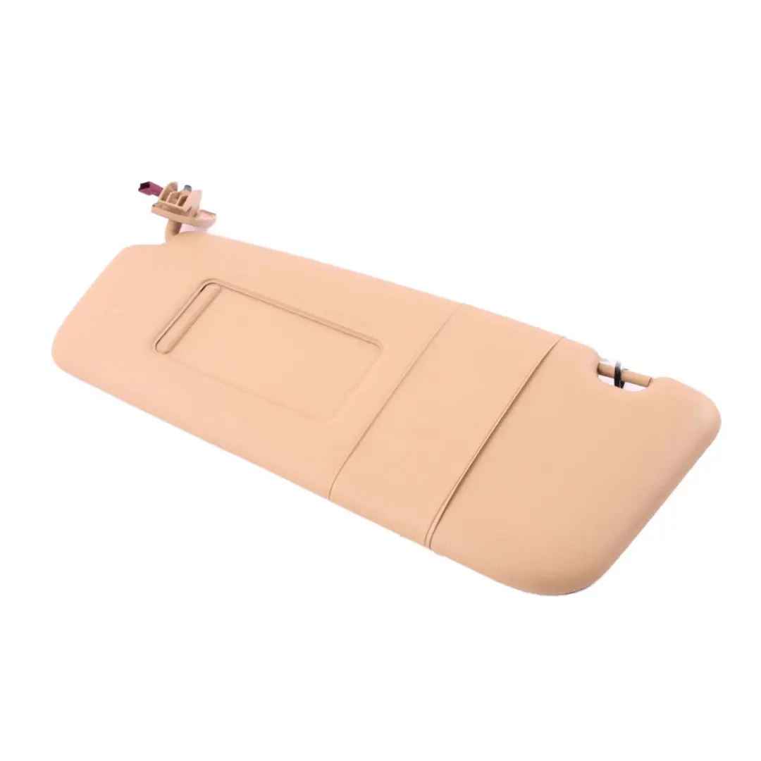 BMW 5 Series E60 E61 Left N/S Illuminated Sun Visor Mirror Beige - SKU 7069753-1 - Part number 7069753