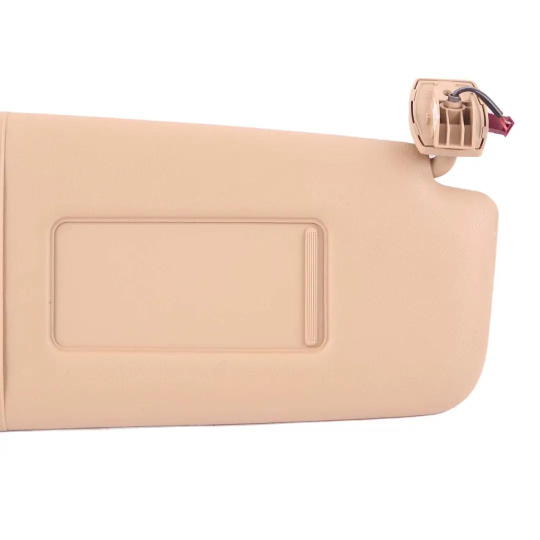 Right O/S Illuminated Sun Visor Mirror Beige to BMW E60 E61 with Part number 7069754 BMW E60 E61 Right O/S Illuminated Sun Visor Mirror Beige - SKU 7069754-1 - Part number 7069754