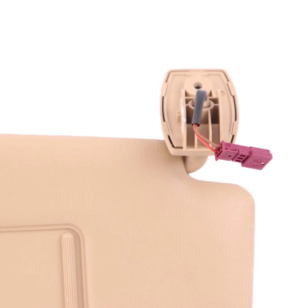 Right O/S Illuminated Sun Visor Mirror Beige to BMW E60 E61 with Part number 7069754 BMW E60 E61 Right O/S Illuminated Sun Visor Mirror Beige - SKU 7069754-1 - Part number 7069754