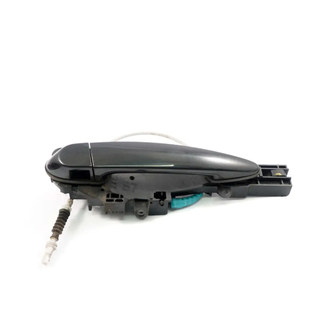 BMW 1 Series 1 E87 Complete Rear Right Grab Handle O/S Black Sapphire - SKU 7069759-BS1 - Part number 392545