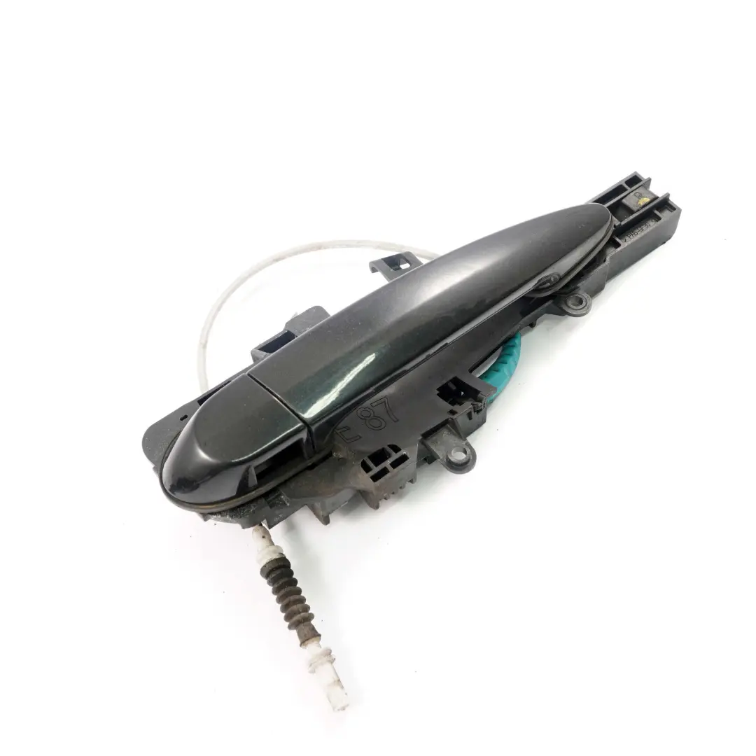 BMW 1 Series 1 E87 Complete Rear Right Grab Handle O/S Black Sapphire - SKU 7069759-BS1 - Part number 392545
