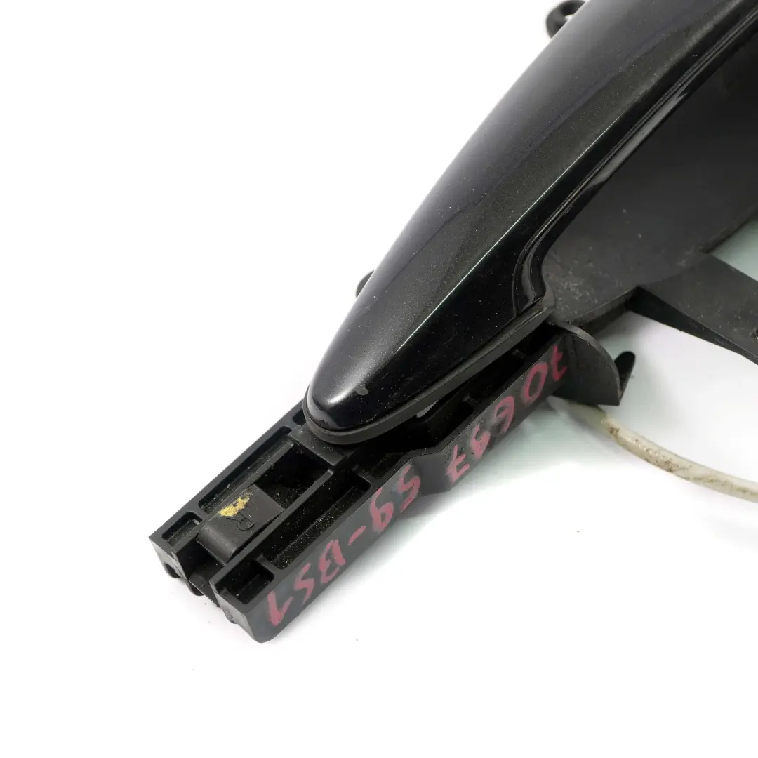 BMW 1 Series 1 E87 Complete Rear Right Grab Handle O/S Black Sapphire - SKU 7069759-BS1 - Part number 392545