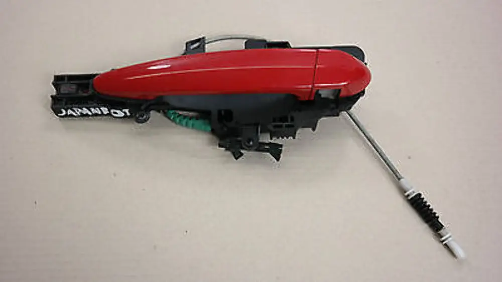 BMW E87 E87N LCI Maniglione Posteriore Sinistro Completo Japanrot Rosso