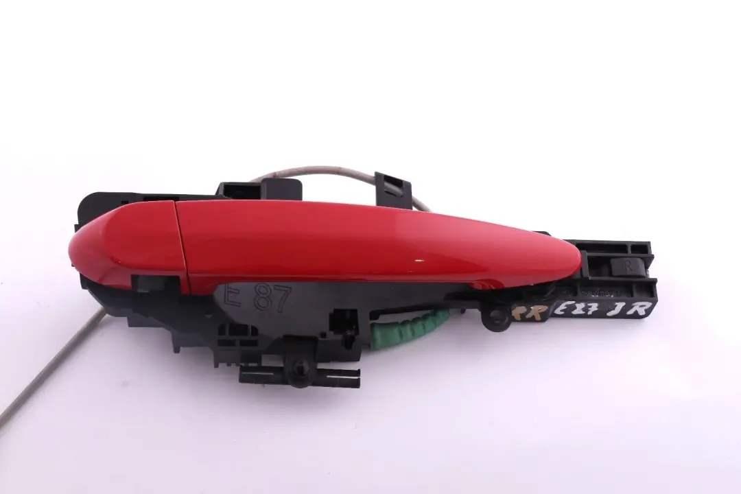 Complete Rear Right Grab Handle O/S Japanrot Japan Red to BMW 1 Series E87 with Part number 7069759 BMW 1 Series E87 Complete Rear Right Grab Handle O/S Japanrot Japan Red - SKU 7069759-JR1 - Part number 7069759