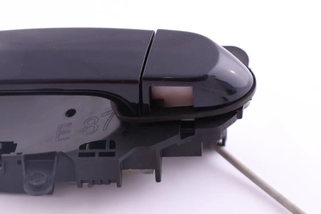 BMW 1 Series 1 E87 Complete Rear Left Door Grab Handle N/S Monacoblau Blue A35 - SKU 7069759-MB1 - Part number 7069759