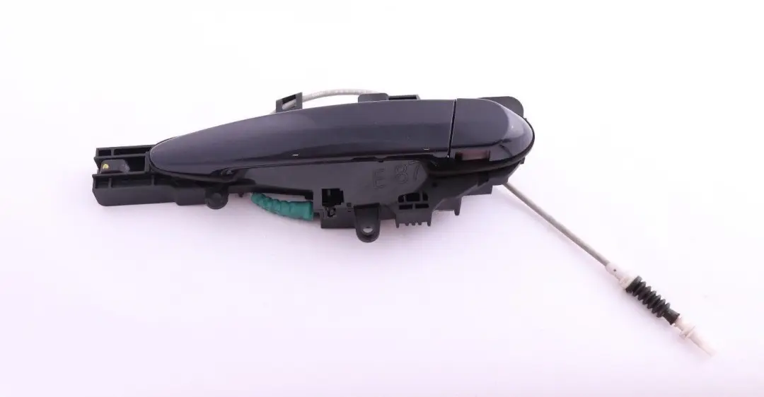 Complete Rear Left Door Grab Handle N/S Monacoblau Blue A35 to BMW 1 Series 1 E87 with Part number 7069759 BMW 1 Series 1 E87 Complete Rear Left Door Grab Handle N/S Monacoblau Blue A35 - SKU 7069759-MB1 - Part number 7069759