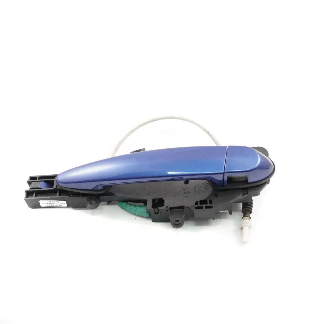 Completo Maniglia Posteriore Sinistra Montegoblau Metallizzato A51 per BMW E87 con numero di parte 7069759 BMW E87 Completo Maniglia Posteriore Sinistra Montegoblau Metallizzato A51 - SKU 7069759-MTB - Numero di parte 7069759