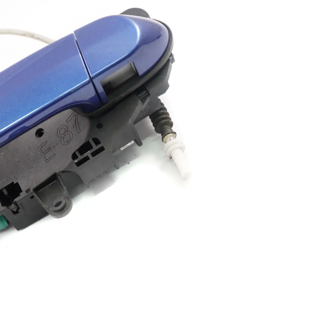 Completo Maniglia Posteriore Sinistra Montegoblau Metallizzato A51 per BMW E87 con numero di parte 7069759 BMW E87 Completo Maniglia Posteriore Sinistra Montegoblau Metallizzato A51 - SKU 7069759-MTB - Numero di parte 7069759