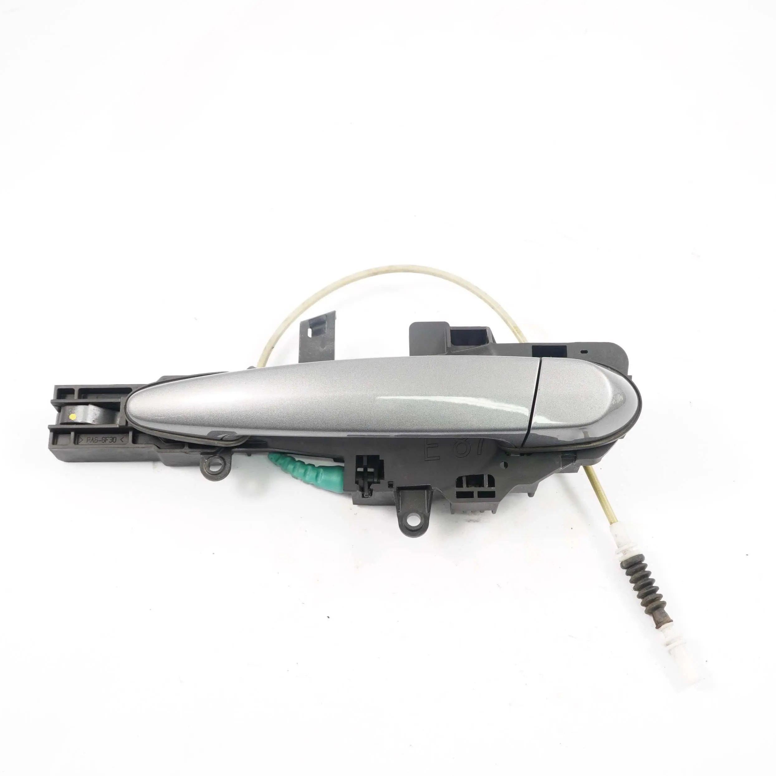 BMW E87 Agarre Trasero Izquierdo Exterior Spacegrau Gris Espacial Tirador