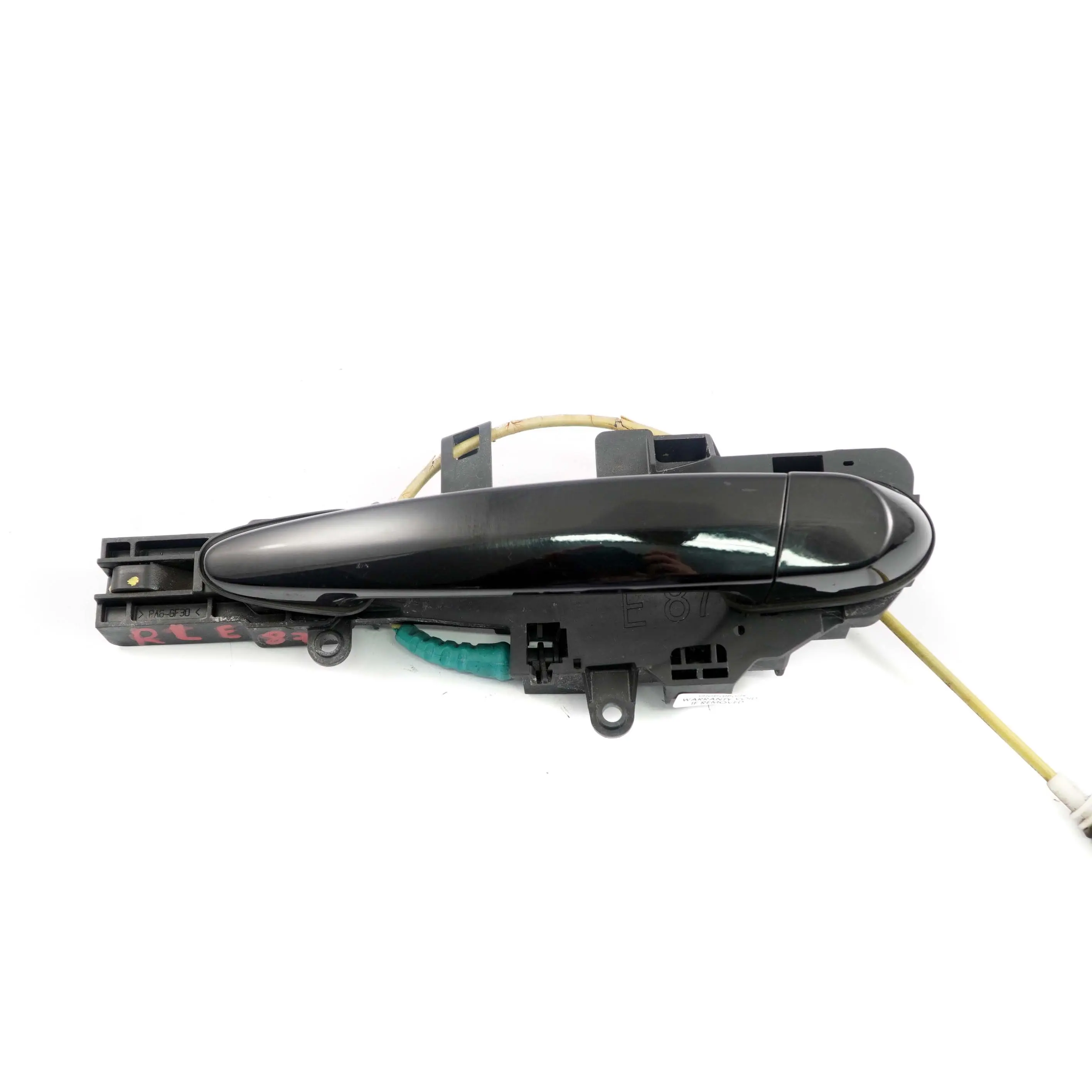 BMW 1 er E87 Kompletter Türgriff Hinten Links Schwarz 2 668