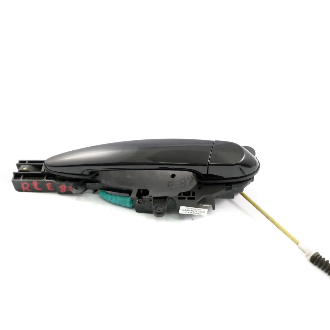 BMW 1 Series E87 Complete Rear Left Grab Handle N/S Schwarz 2 Black 668 - SKU 7069759-SCH1 - Part number 7069759