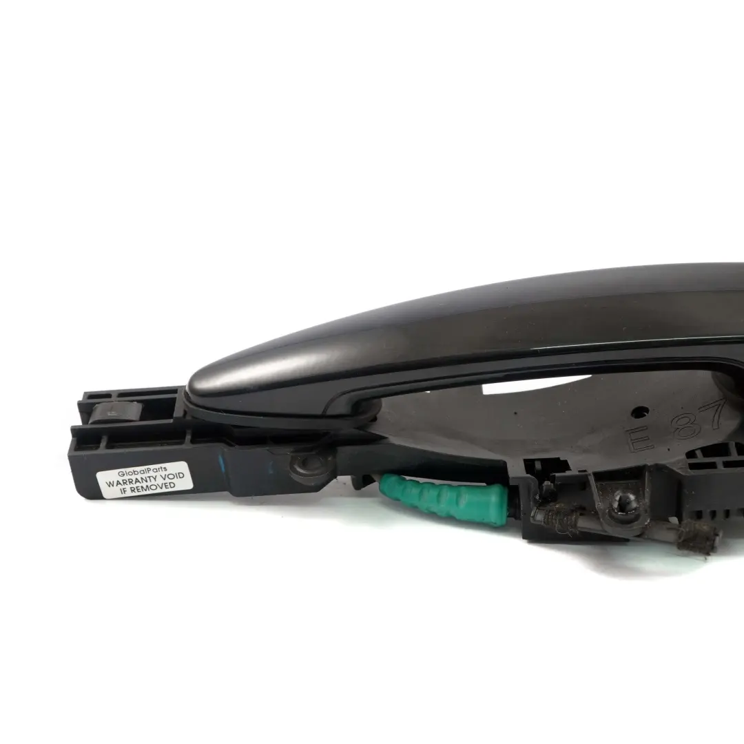  Door Handle BMW E87 Complete Rear Left N/S Grab Schwarz 2 Black 668 - SKU 7069759-SCH2 - Part number 7069759