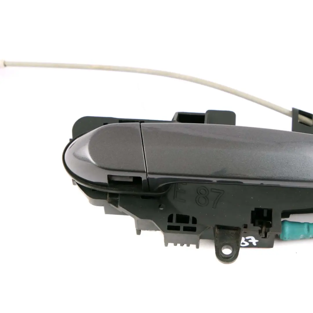 Complete Rear Right Grab Handle O/S Sparkling Graphite A22 to BMW 1 Series 4 E87 with Part number 7069759 BMW 1 Series 4 E87 Complete Rear Right Grab Handle O/S Sparkling Graphite A22 - SKU 7069759-SG4 - Part number 7069759