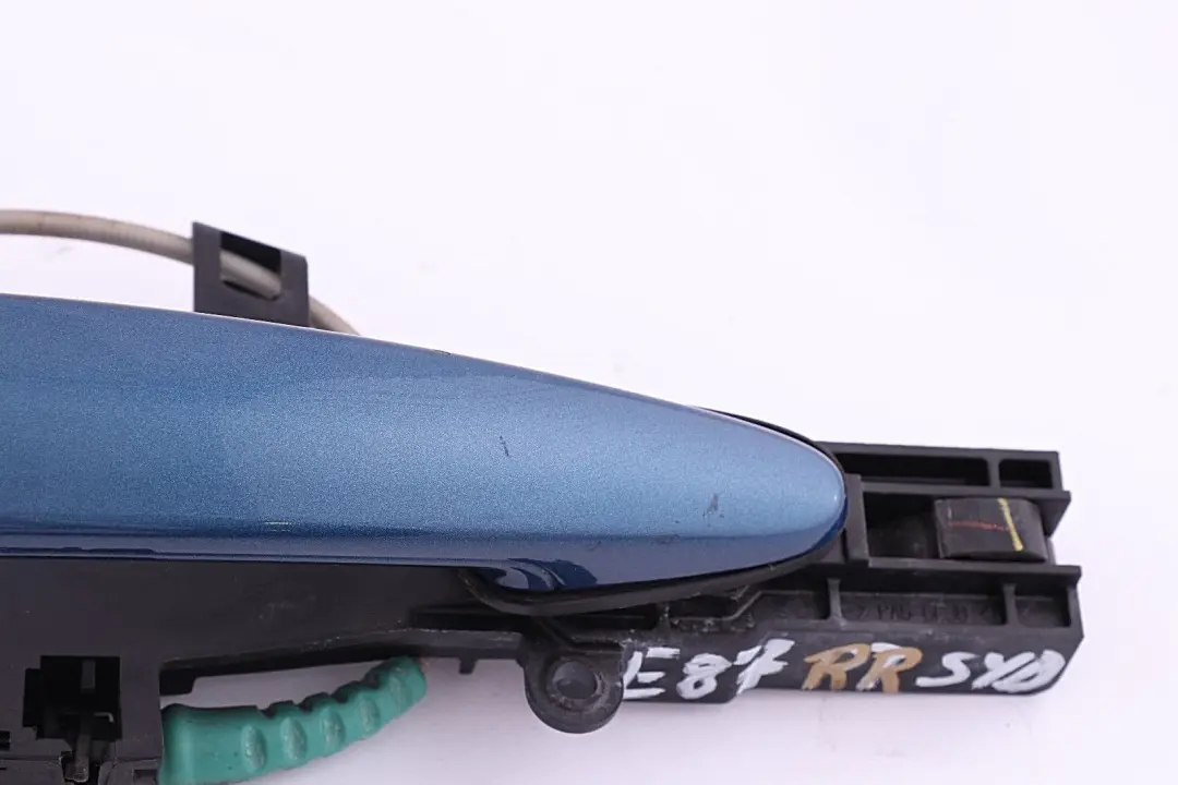 Complete Grab Handle Rear Right O/S Sydneyblau Blue to BMW 1 Series E87 with Part number 7069759 BMW 1 Series E87 Complete Grab Handle Rear Right O/S Sydneyblau Blue - SKU 7069759-SYD1 - Part number 7069759
