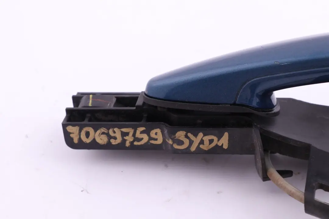 BMW 1 Series E87 Complete Grab Handle Rear Right O/S Sydneyblau Blue - SKU 7069759-SYD1 - Part number 7069759