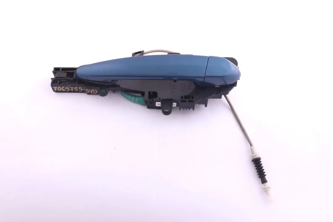 BMW E87 Kompletter Haltegriff Hinten Links Sydneyblau Blue - A19 - SKU 7069759-SYD2 - Teilenummer 7069759