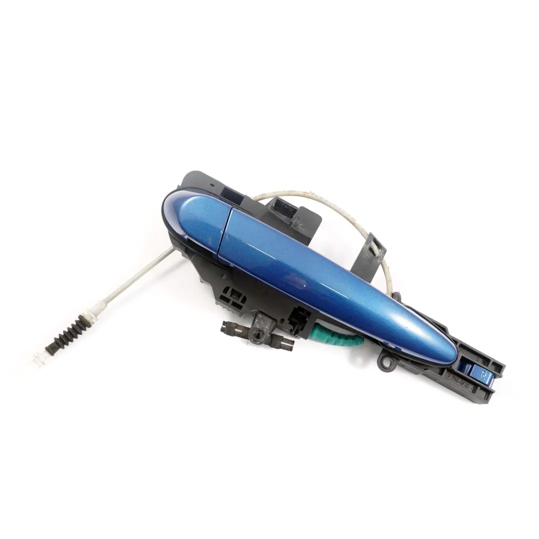 BMW E87 Complete Rear Right Grab Handle O/S Sydneyblau Metallic Sydney Blue A19 - SKU 7069759-SYD - Part number 7069759