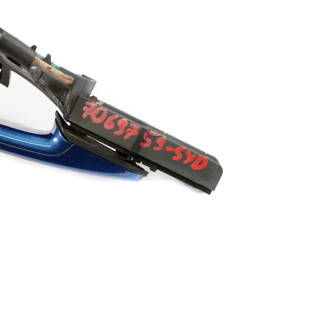 Poignée de maintien arrière droite complète Sydneyblau Sydney Blue A19 pour BMW E87 à propos du numéro de pièce 7069759 BMW E87 Poignée de maintien arrière droite complète Sydneyblau Sydney Blue A19 - SKU 7069759-SYD - Numéro de pièce 7069759
