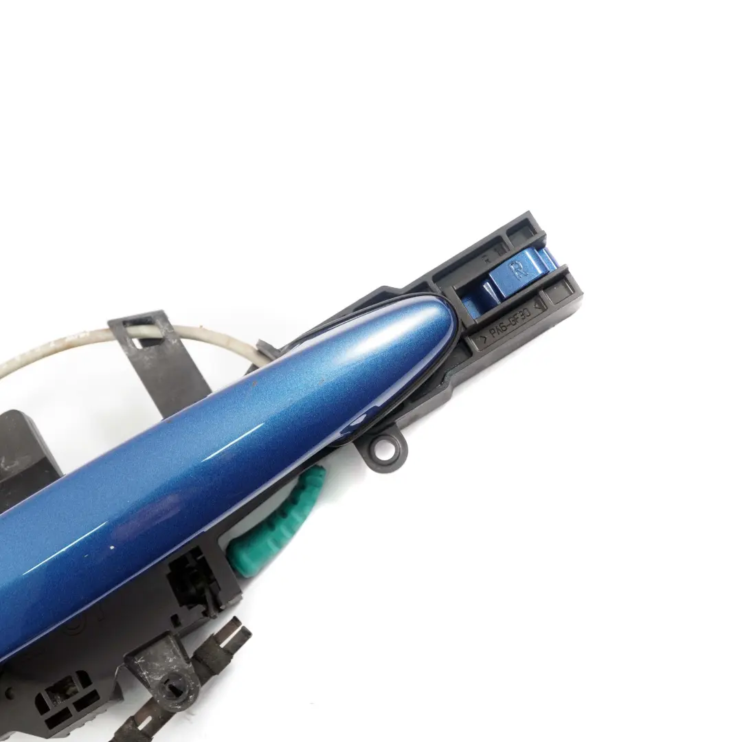 BMW E87 Maniglia posteriore destra completa Sydneyblau Metallic Sydney Blue A19 - SKU 7069759-SYD - Numero di parte 7069759