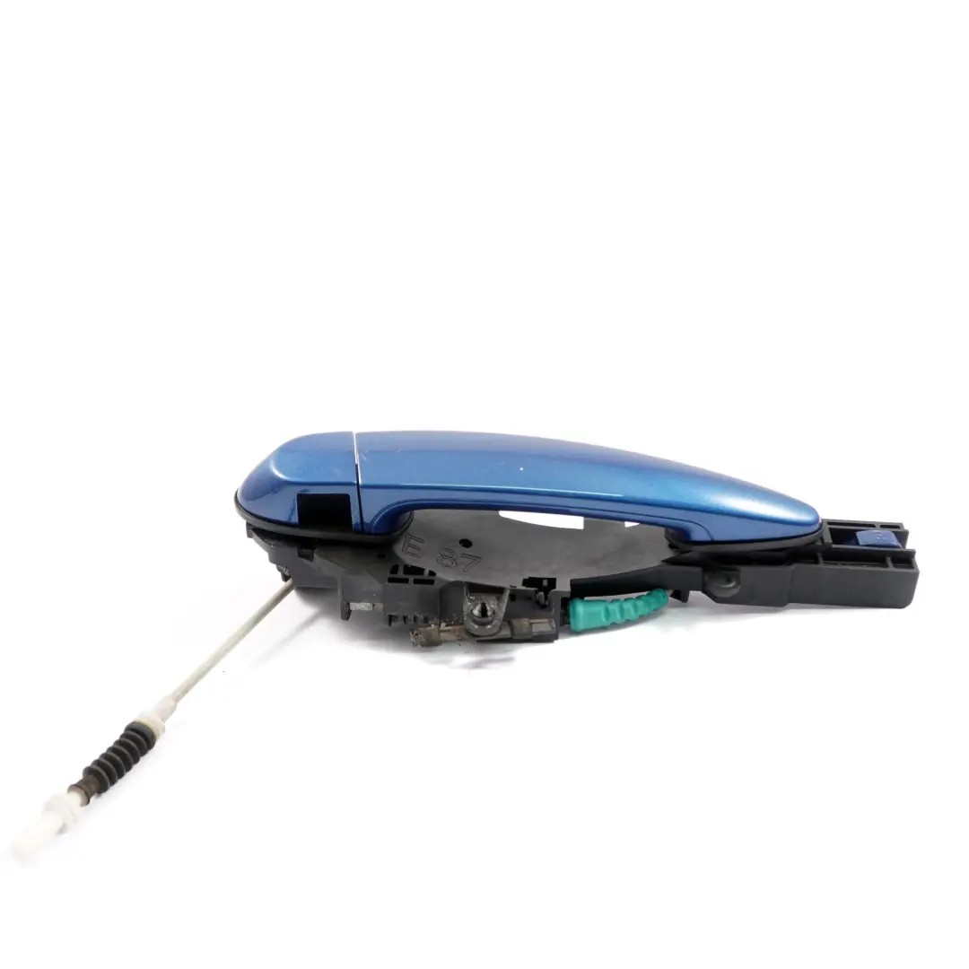 BMW E87 Maniglia posteriore destra completa Sydneyblau Metallic Sydney Blue A19 - SKU 7069759-SYD - Numero di parte 7069759