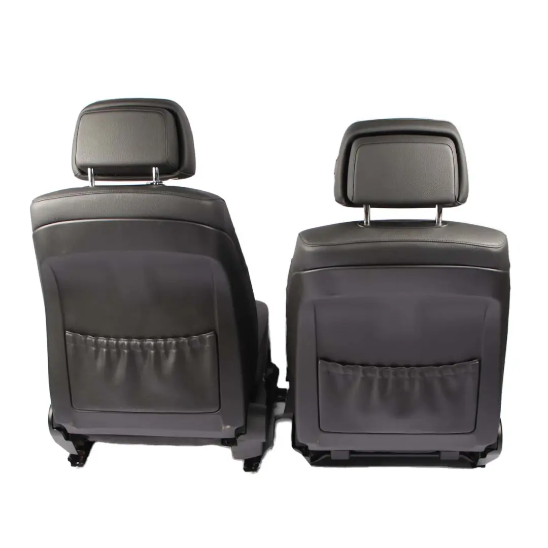 Leather Seats BMW E60 E61 LCI Black Front Driver Passenger Side Memory  - SKU 7069798-1 - Part number 7069798