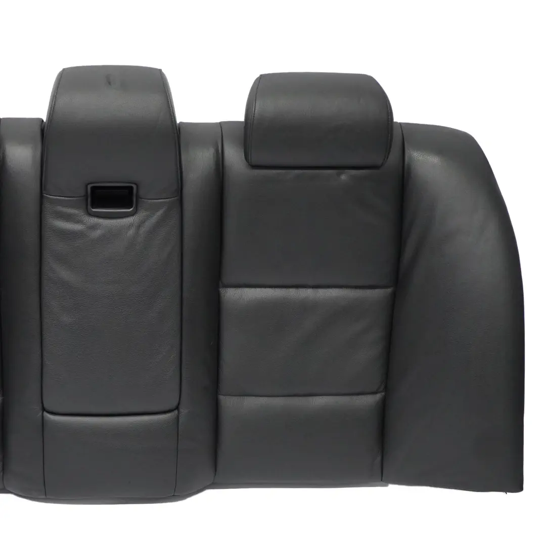 BMW E60 Riferimento Resto Pelle Nera Dakota Schienale Couch Sedile Dietro - SKU 7069882 - Numero di parte 7069882