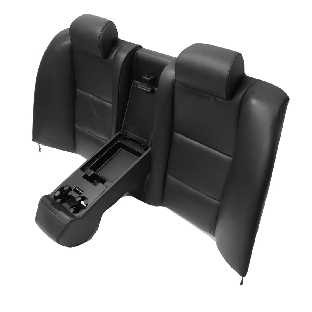 BMW E60 Riferimento Resto Pelle Nera Dakota Schienale Couch Sedile Dietro - SKU 7069882 - Numero di parte 7069882